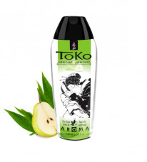 Лубрикант на водной основе с ароматом груши и зеленого чая TOKO 165 мл.
