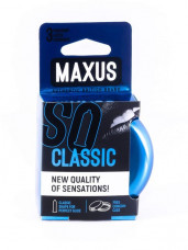 Презервативы MAXUS Classic в железном кейсе, 3 шт