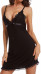 Сексуальное кружевное платье ROSYLAND Clothing (черный), L(46)