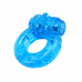 Эрекционное кольцо с вибрацией Reusable Cock Ring Chisa-Novelties синего цвета