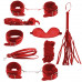 Секс-набор для бондажа Onjoy BDSM Starter Kit красный (8 предметов)