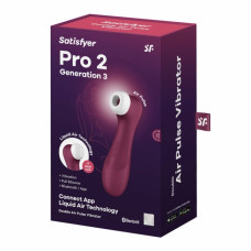 Pro 2 Generation 3 App Вакуумный стимулятор с вибрацией с управлением через смартфон