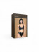 Комплект лиф и трусики с функциональной молнией из материала wet look(My Shadow) XXL/XXXL (50-52)