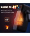 Фрикционный вибромастурбатор с нагревом Rosyland  Game Cup, чёрный