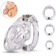 Мужской пояс верности прозрачный Мужской пояс верности прозрачный