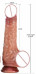 Фаллоимитатор Реалистичный с гибкой кожей