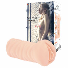 Мастурбатор-вагина с анатомическими изгибами и рельефом (вторая кожа)