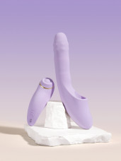 DuoGlow модульный вибромассажер со съёмным клиторальным пульсатором и приложением DuoGlow модульный вибромассажер со съёмным клиторальным пульсатором и приложением