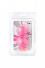 Вагинальные шарики Bi-balls розовые