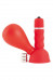 Вибропомпа красная для сосков Black&Red Вибропомпа красная для сосков Black&Red