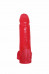 Насадка-реалистик для трусиков с плугом, красный 18,5 см