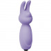 Мини-стимулятор с ушками Funny Bunny (8,5 см, сиреневый)