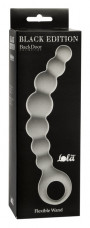 Анальная цепочка Flexible Wand (18 см, серый)