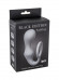 Эрекционное кольцо с анальной пробкой Double Pleasure Anal Plug Grey (10,5 см , серый)