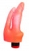 Вибратор анально-вагинальный гелевый (розовый)