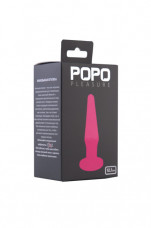 Анальная пробка PoPo Pleasure 12,1 см (розовая)