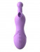 Клиторальный вибростимулятор с функцией вакуумной стимуляции и вагинальным отростком (12 режимов)