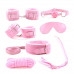 Секс-набор для бондажа Onjoy BDSM Starter Kit розовый (7 предметов)