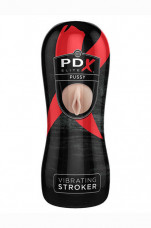 Мастурбатор в виде вагины PDX Elite Vibrating Pussy Stroker